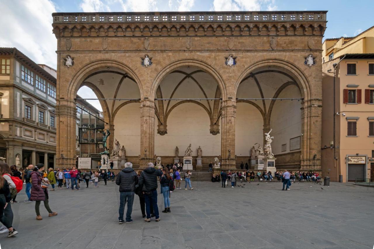 La Loggia Della Signoria Charming Loft Apartment Florence Exterior photo